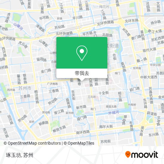琢玉坊地图