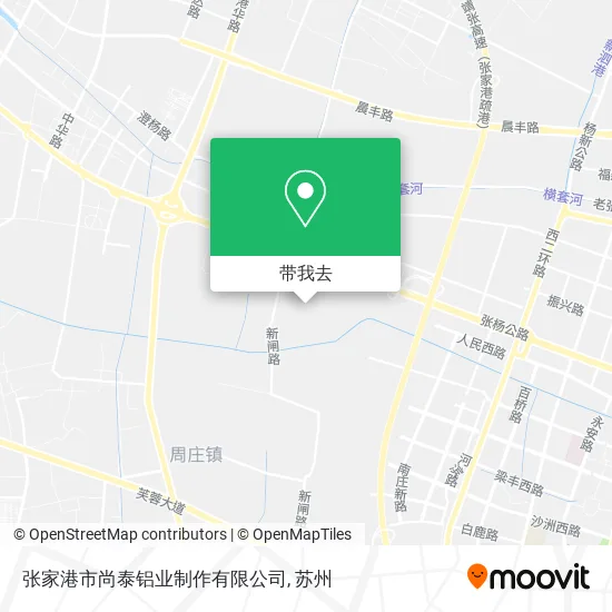 张家港市尚泰铝业制作有限公司地图
