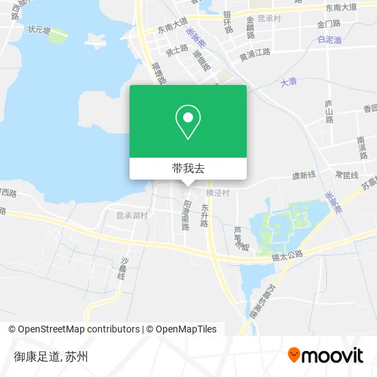 御康足道地图