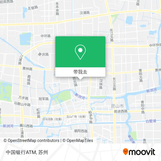中国银行ATM地图