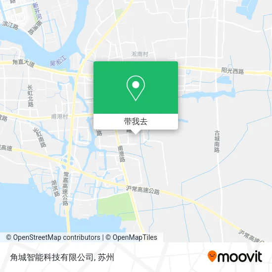 角城智能科技有限公司地图