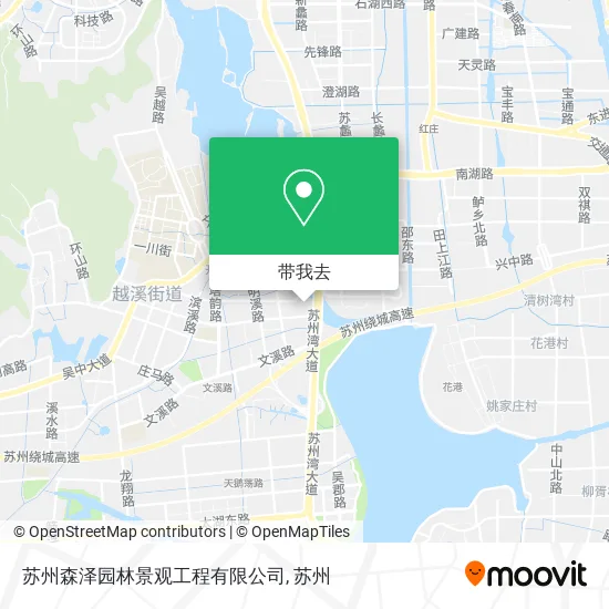苏州森泽园林景观工程有限公司地图
