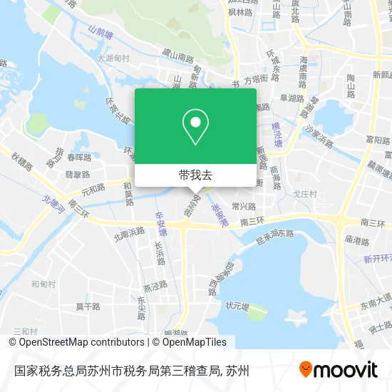 国家税务总局苏州市税务局第三稽查局地图