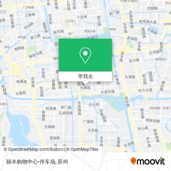丽丰购物中心-停车场地图