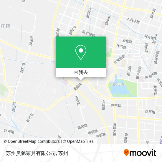 苏州昊驰家具有限公司地图