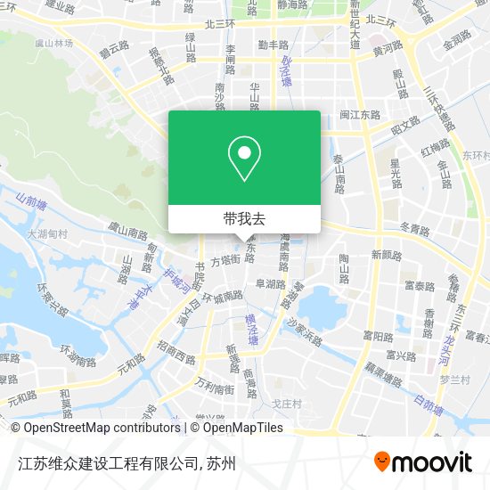 江苏维众建设工程有限公司地图