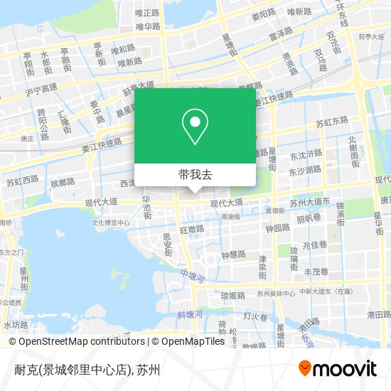 耐克(景城邻里中心店)地图