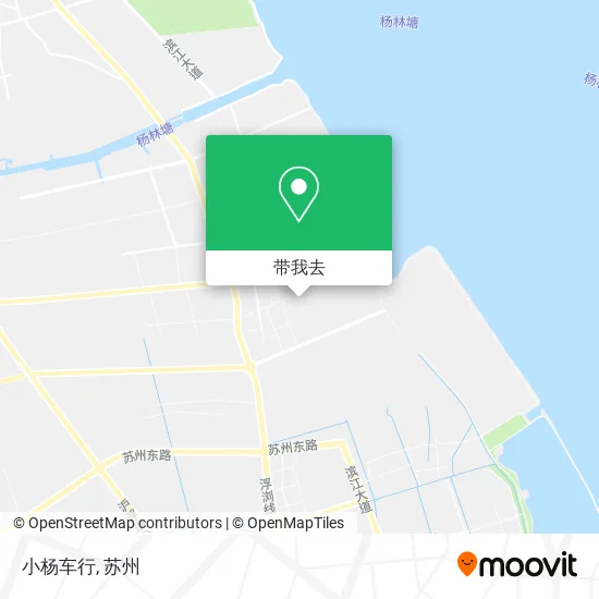 小杨车行地图