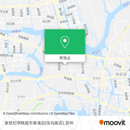 新世纪华联超市蒋浦店(佳马路店)地图