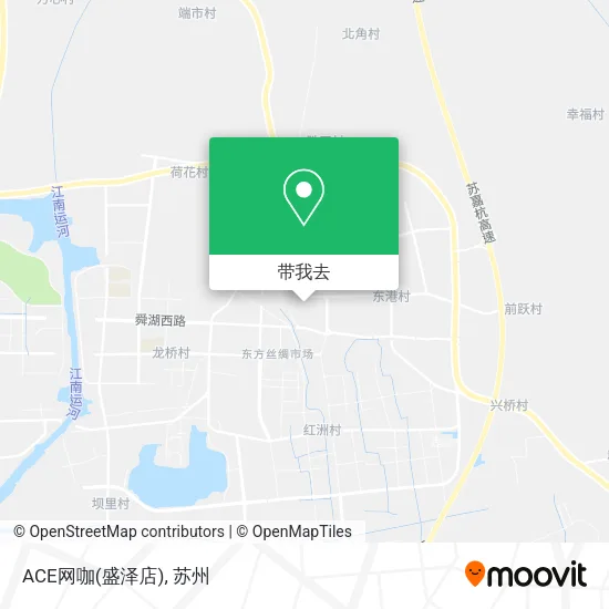 ACE网咖(盛泽店)地图