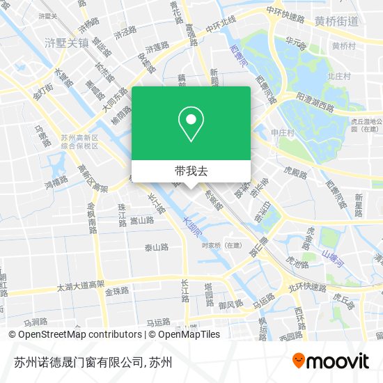 苏州诺德晟门窗有限公司地图