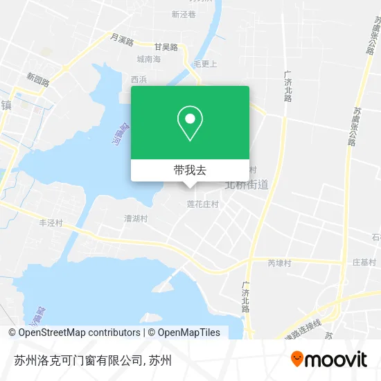 苏州洛克可门窗有限公司地图
