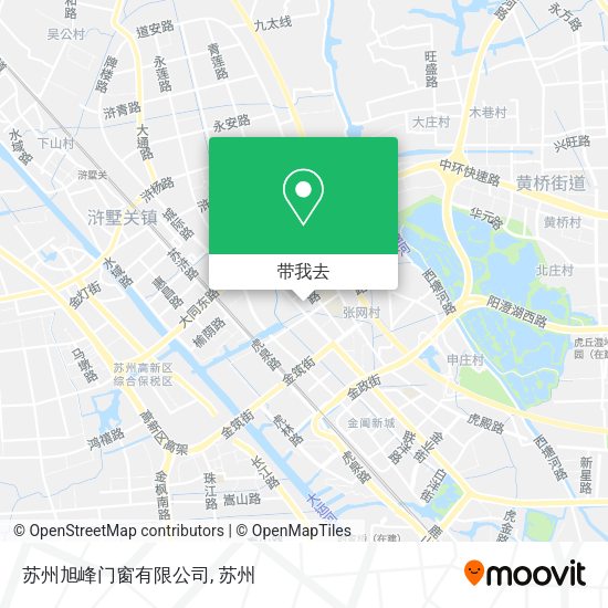 苏州旭峰门窗有限公司地图