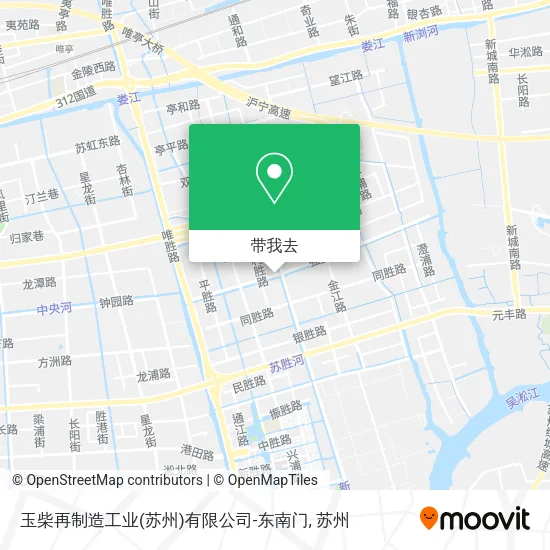 玉柴再制造工业(苏州)有限公司-东南门地图