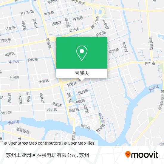 苏州工业园区胜强电炉有限公司地图