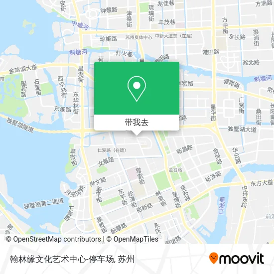 翰林缘文化艺术中心-停车场地图