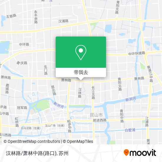 汉林路/萧林中路(路口)地图