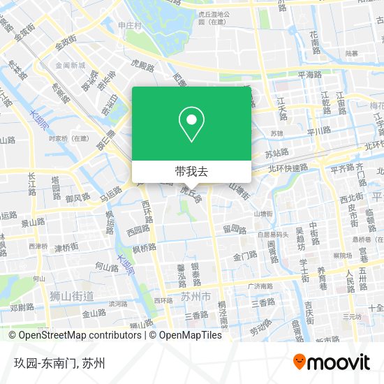 玖园-东南门地图