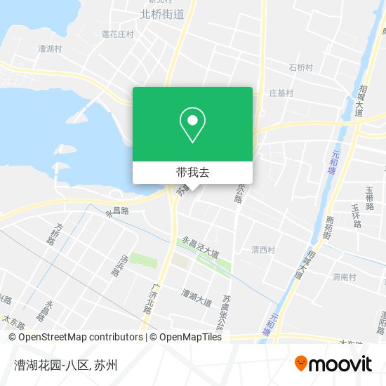 漕湖花园-八区地图