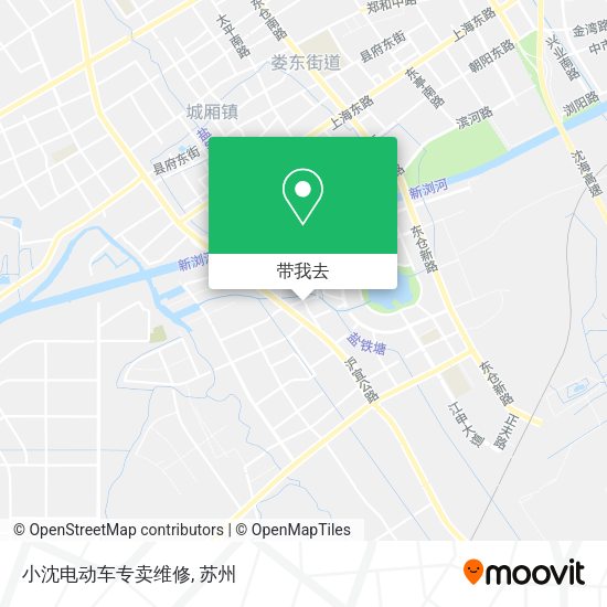 小沈电动车专卖维修地图