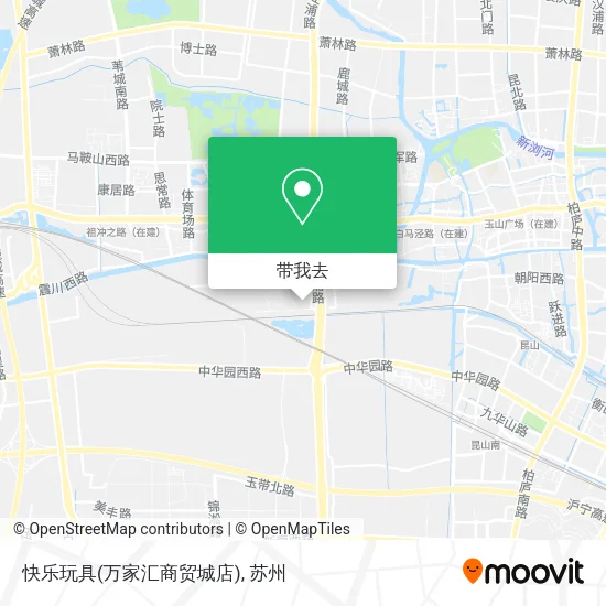 快乐玩具(万家汇商贸城店)地图