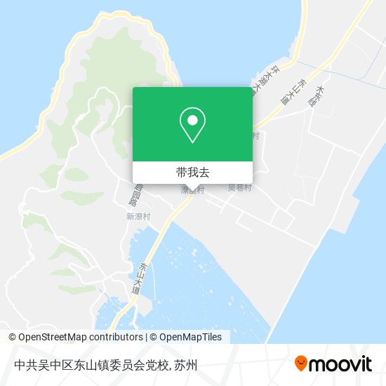 中共吴中区东山镇委员会党校地图