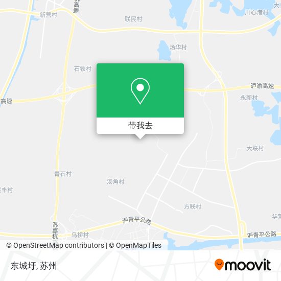 东城圩地图