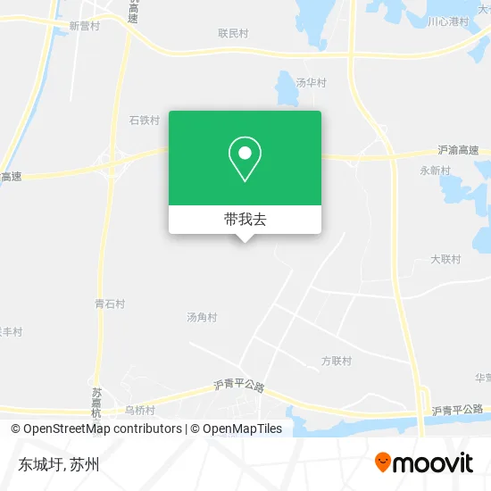 东城圩地图