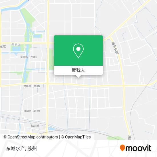 东城水产地图