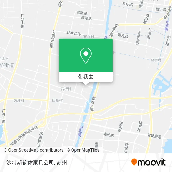 沙特斯软体家具公司地图