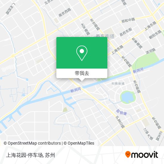 上海花园-停车场地图