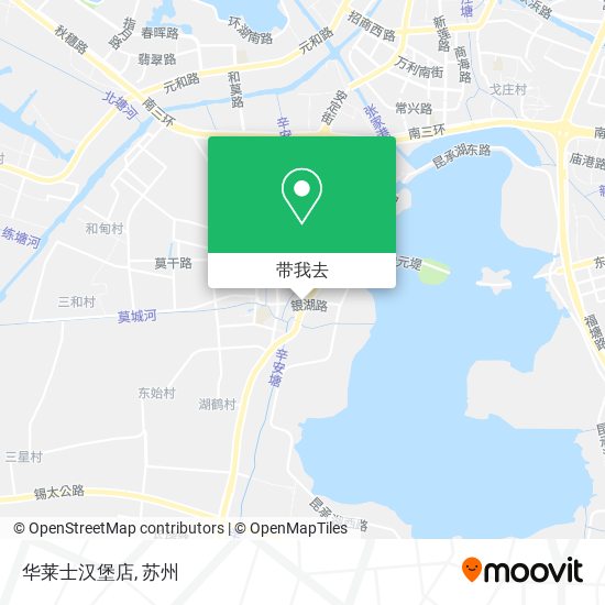 华莱士汉堡店地图