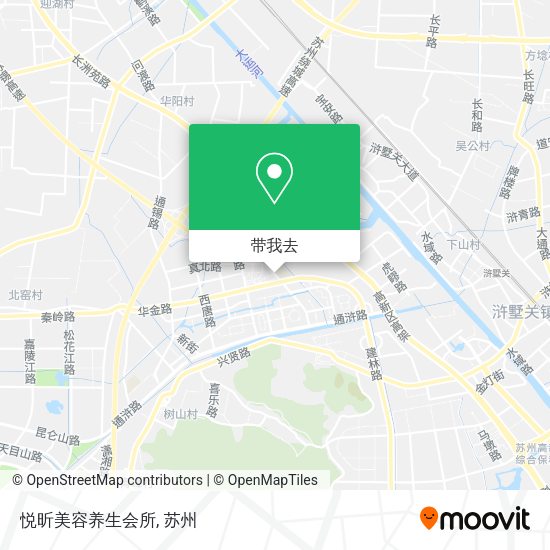 悦昕美容养生会所地图