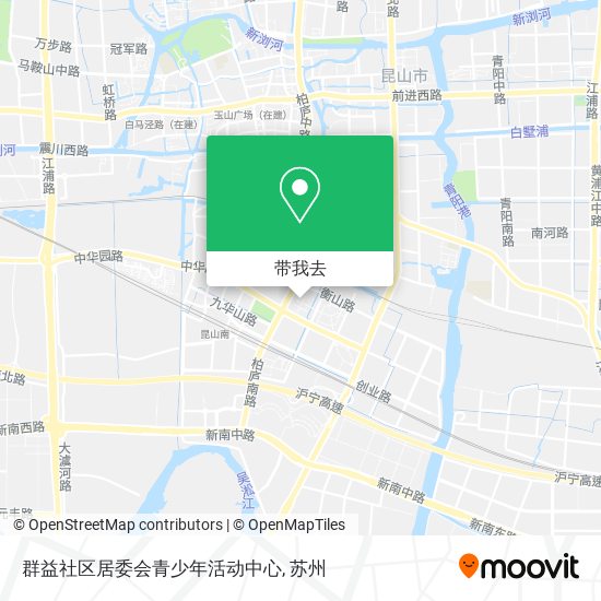 群益社区居委会青少年活动中心地图