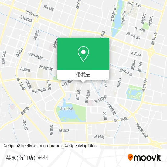 笑果(南门店)地图