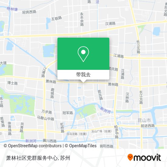 萧林社区党群服务中心地图
