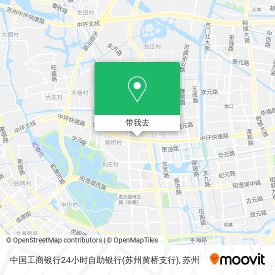 中国工商银行24小时自助银行(苏州黄桥支行)地图