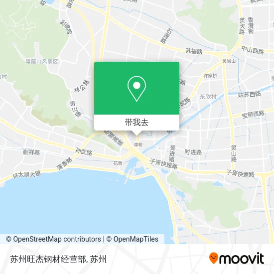 苏州旺杰钢材经营部地图