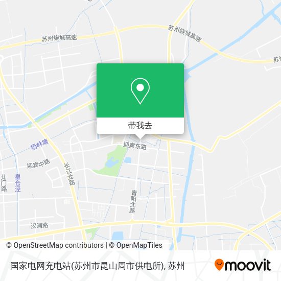 国家电网充电站(苏州市昆山周市供电所)地图