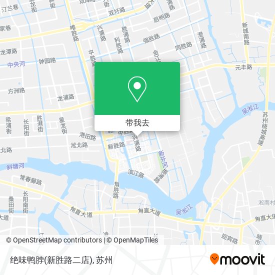 绝味鸭脖(新胜路二店)地图