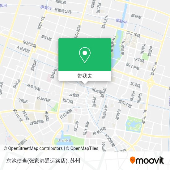 东池便当(张家港通运路店)地图