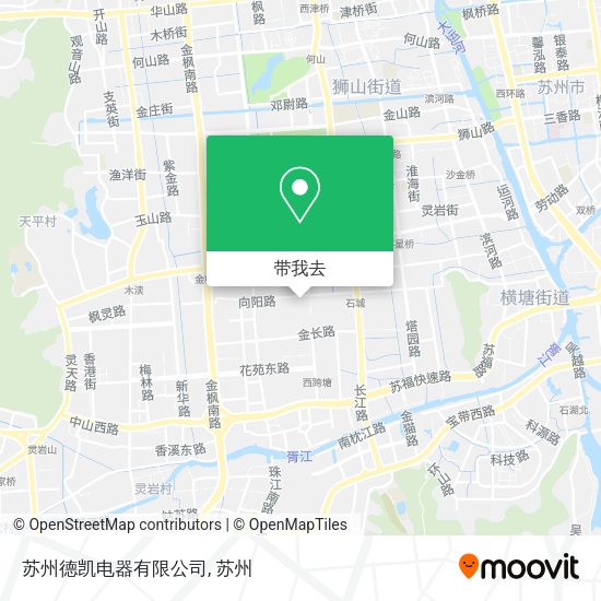 苏州德凯电器有限公司地图