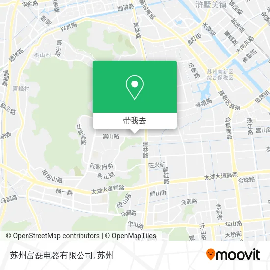 苏州富磊电器有限公司地图