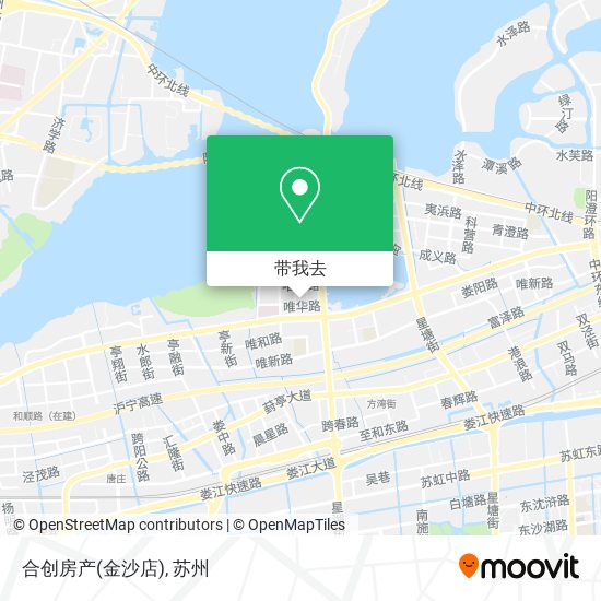 合创房产(金沙店)地图