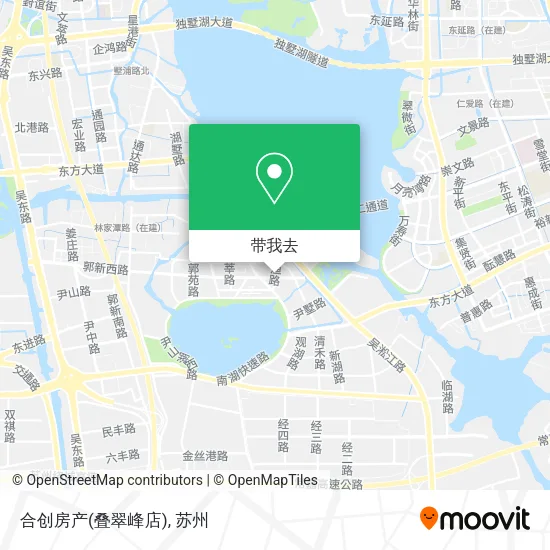 合创房产(叠翠峰店)地图