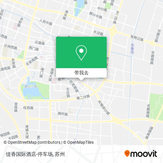 缇香国际酒店-停车场地图