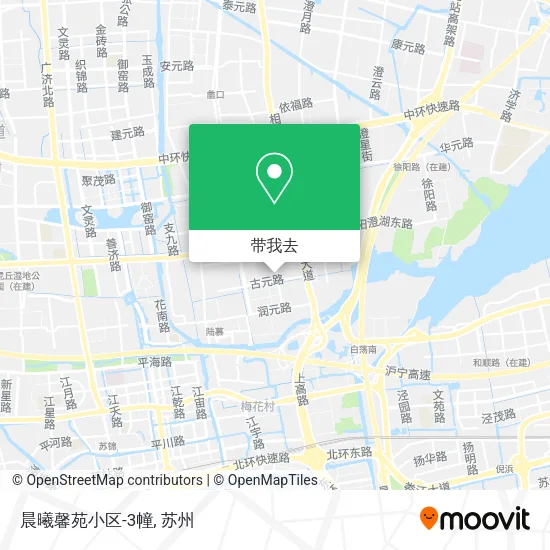 晨曦馨苑小区-3幢地图