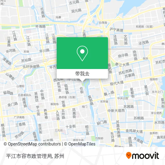 平江市容市政管理局地图