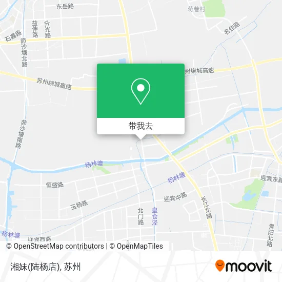 湘妹(陆杨店)地图