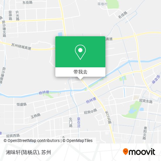 湘味轩(陆杨店)地图